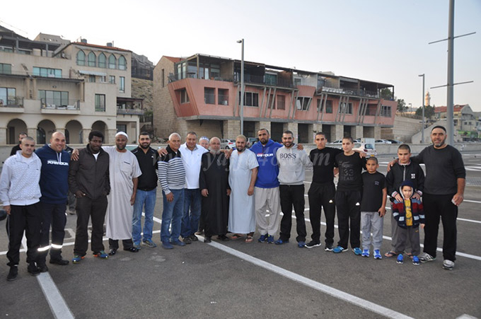 بالصور: انطلاق الفوج الثالث من معتمري مدينة يافا الى الديار الحجازية